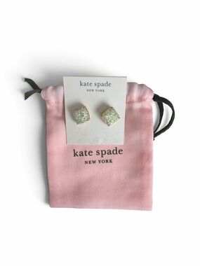 kate spade New York Iridescent Square Stud Earrings